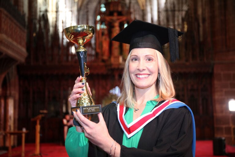 Dean's Award for Outstanding Achievement in Undergraduate Research Selina Royle cathedral landscape