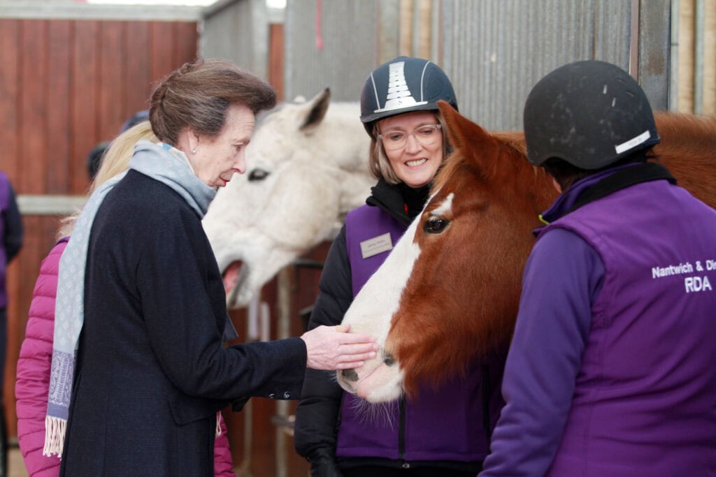 The Princess Royal opens Riding for the Disabled Centre at Reaseheath