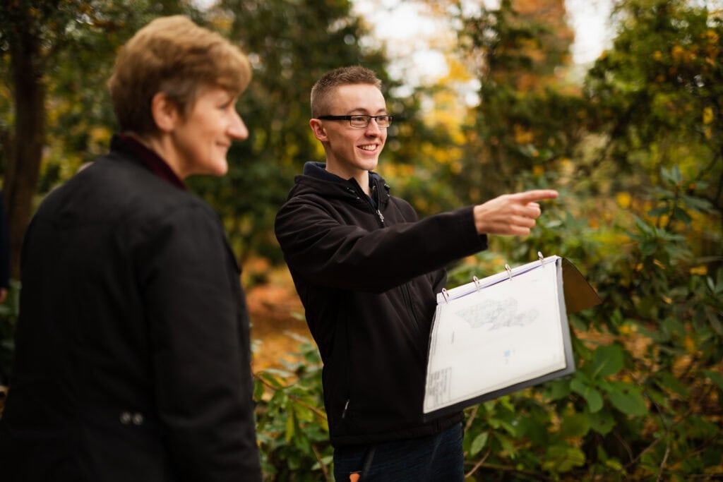 Landscape Architecture students at University Centre Reaseheath