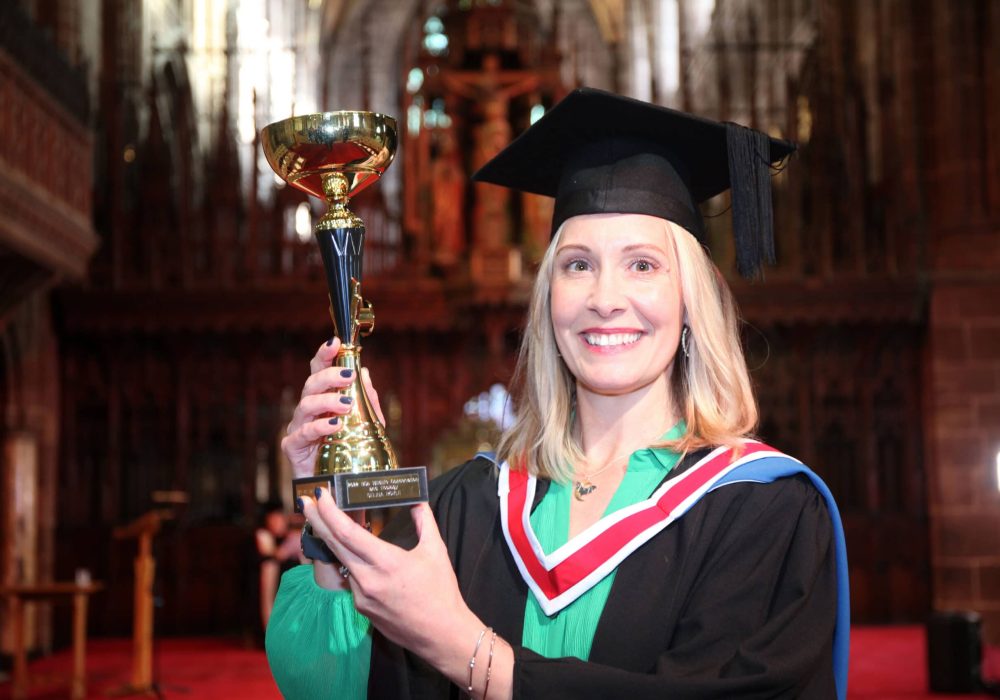 Dean's Award for Outstanding Achievement in Undergraduate Research Selina Royle cathedral