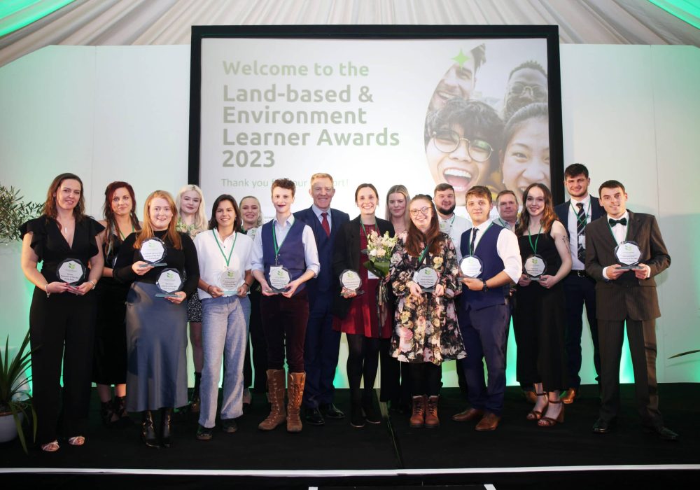 Land-based and environment learner award winners 2023