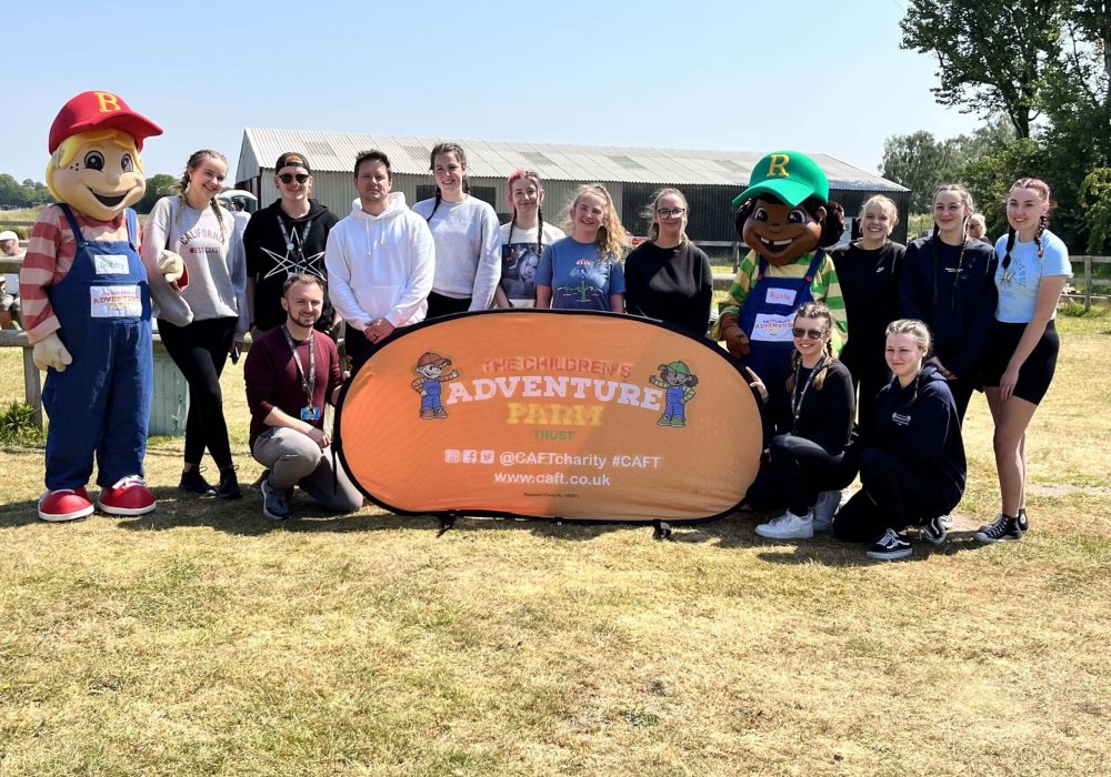 Reaseheath staff and students raise money for The Children's Adventure Farm Trust